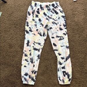Colsie Multicolor Tie-Dye Pajama  Joggers